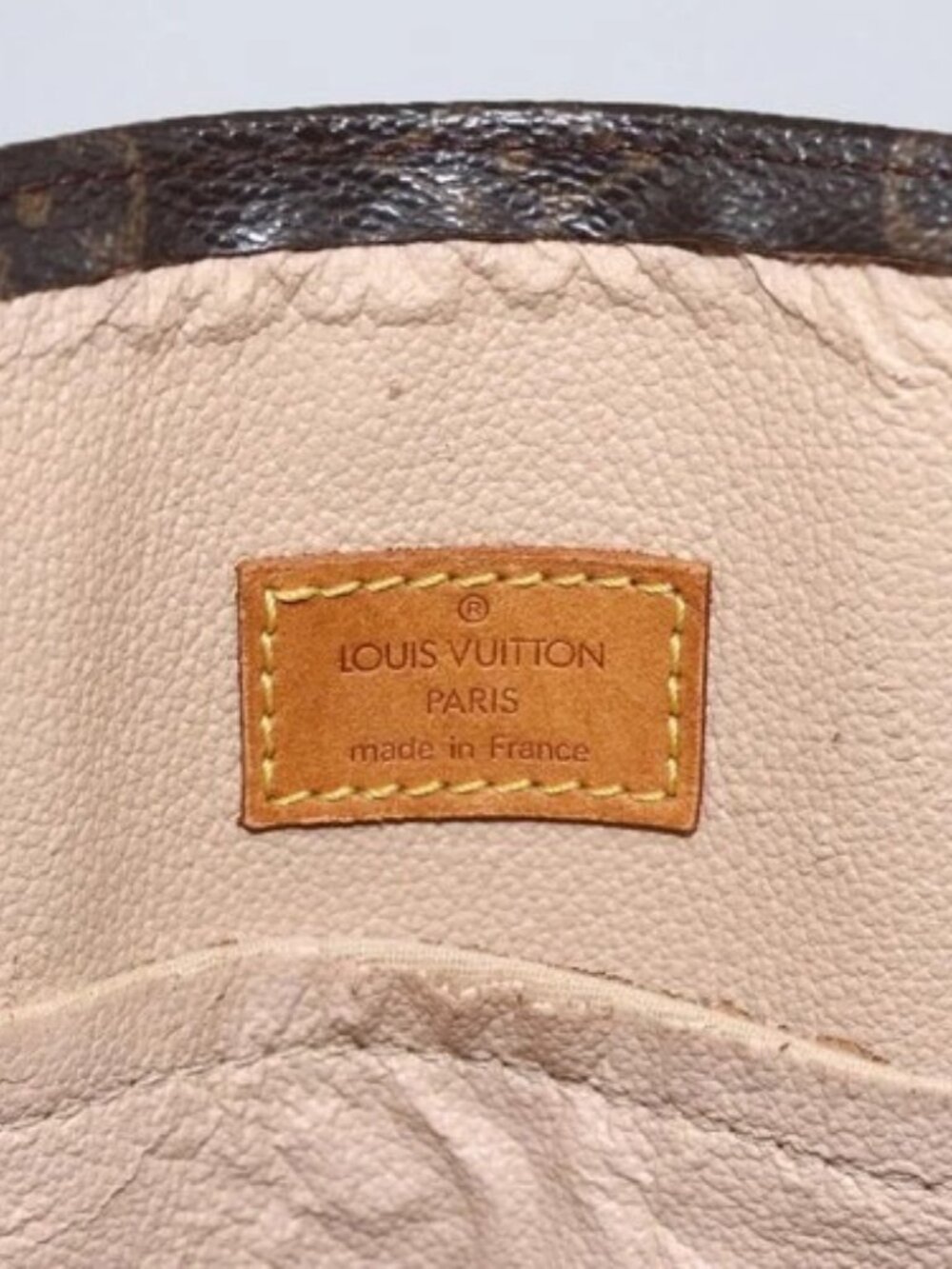 LOUIS VUITTON Monogram Sac Plat Hand Bag M51140 LV Auth bs33569 - Picture 9 of 16